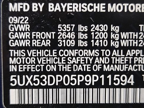 Certified 2023 BMW X3 xDrive30i w/ Premium Package image 24