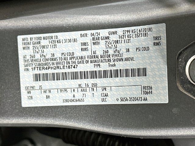 Used 2024 Ford Ranger XL w/ Trailer Tow Package AWD/4WD image 35