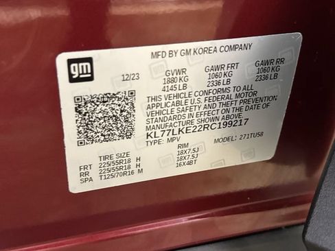 Certified 2024 Chevrolet Trax ACTIV w/ Sunroof Package FWD image 29