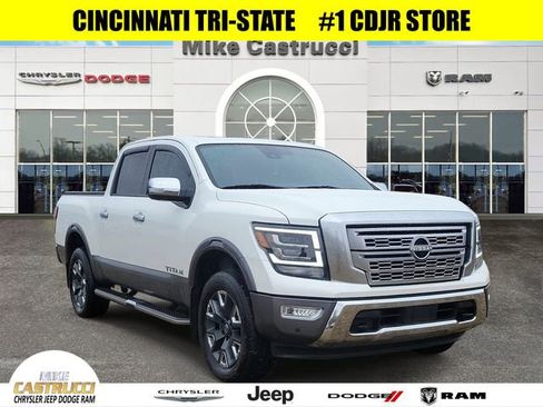 Used 2024 Nissan Titan Platinum Reserve w/ Moonroof Package AWD/4WD image 1