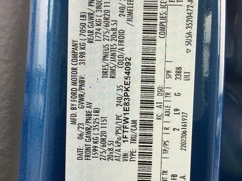 Used 2023 Ford F150 XLT w/ Equipment Group 302A High AWD/4WD image 30