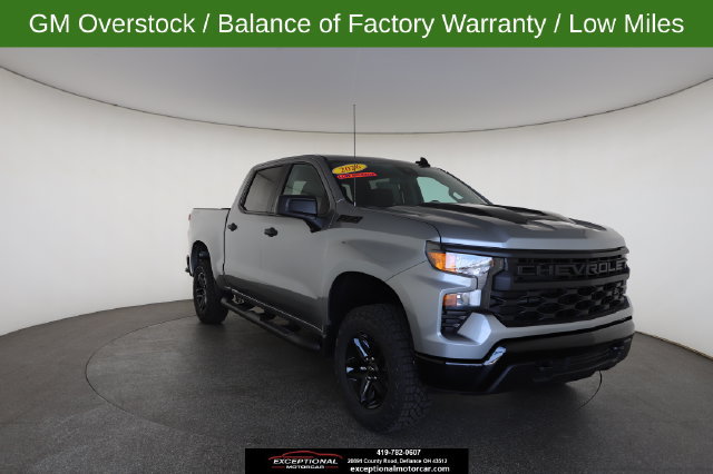 Used 2026 Chevrolet Silverado 1500 Custom Trail Boss w/ Dark Appearance Package AWD/4WD image 28