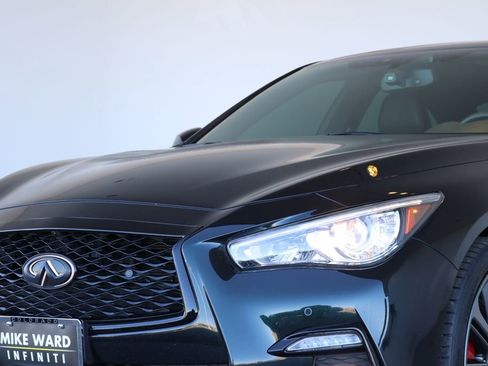 Certified 2023 INFINITI Q50 Red Sport 400 w/ Black Opal Edition image 11