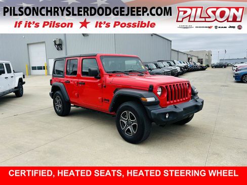 Used 2022 Jeep Wrangler Unlimited Sport AWD/4WD image 1