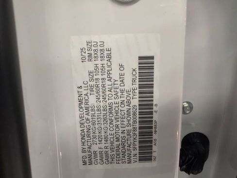 New 2026 Honda Ridgeline Black Edition image 37