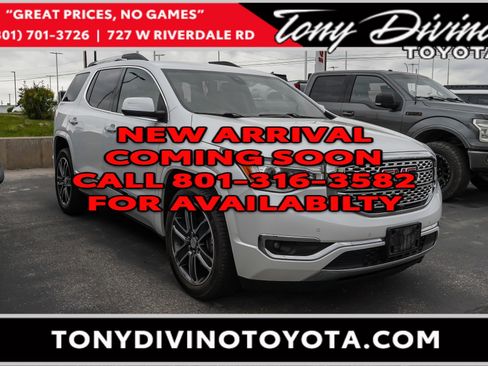 Used 2018 GMC Acadia Denali w/ Technology Package FWD image 1