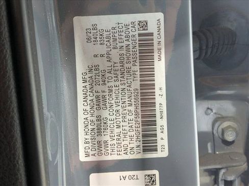 Used 2023 Honda Civic Sport image 14