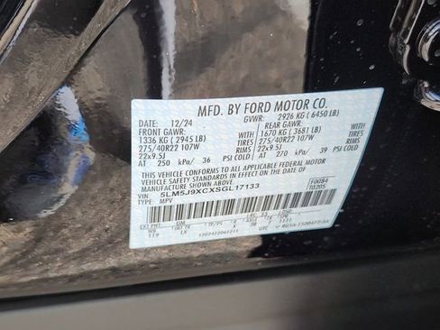 New 2025 Lincoln Aviator Black Label w/ Jet Appearance Package image 25