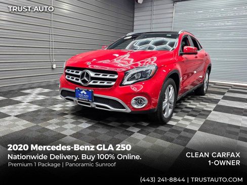 Used 2020 Mercedes-Benz GLA 250 4MATIC image 1