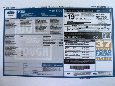 Used 2015 Ford F150 XLT w/ Equipment Group 302A Luxury image 2