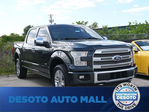 Used 2015 Ford F150 Platinum w/ Equipment Group 701A Luxury image 1