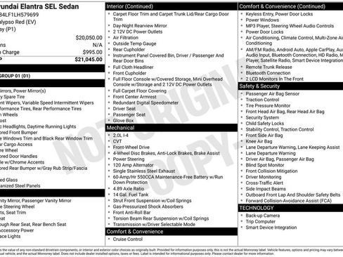 Used 2020 Hyundai Elantra SEL image 5