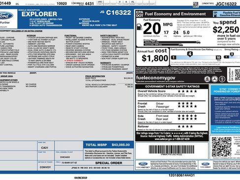 Used 2018 Ford Explorer Limited FWD image 2