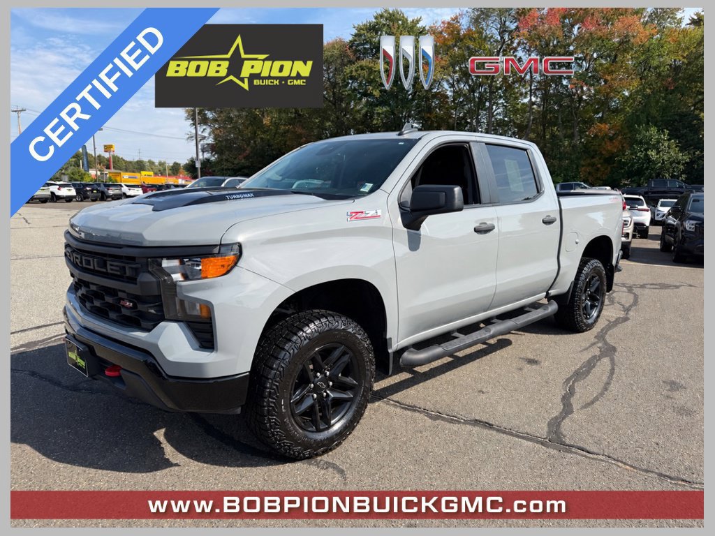 Certified 2024 Chevrolet Silverado 1500 Custom Trail Boss AWD/4WD image 1