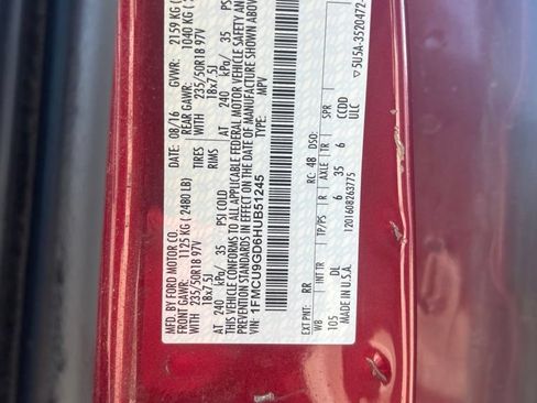 Used 2017 Ford Escape SE w/ SE Leather Comfort Package AWD/4WD image 22