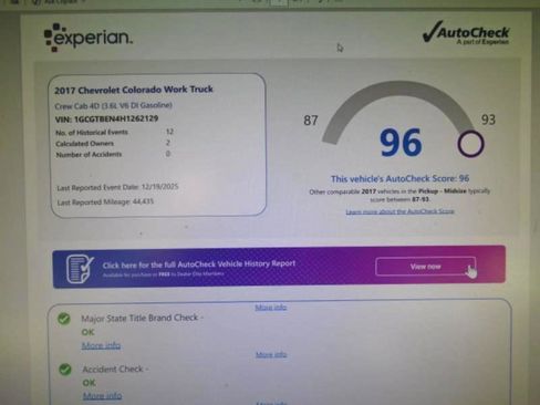 Used 2017 Chevrolet Colorado W/T w/ WT Convenience Package image 22