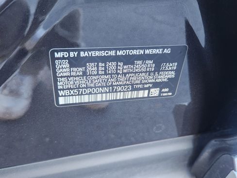 Used 2022 BMW X3 xDrive30i w/ Convenience Package w/ZPA image 24