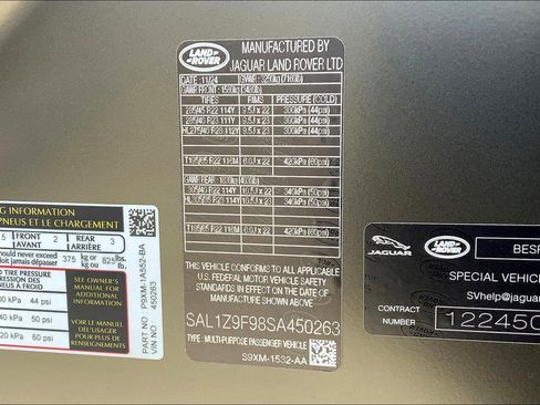 New 2025 Land Rover Range Rover Sport SV Edition Two image 12