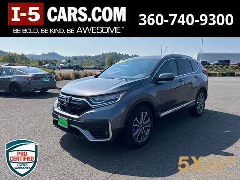 Used 2021 Honda CR-V Touring image 1