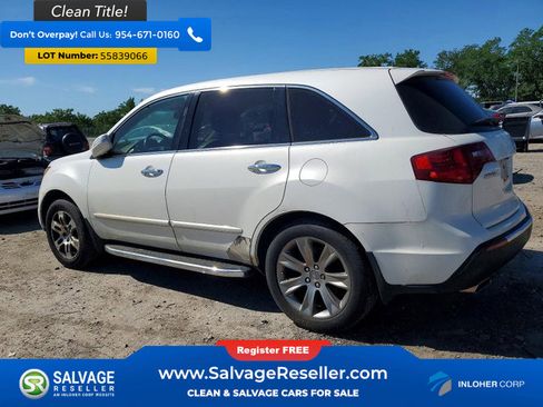 Used 2011 Acura MDX w/ Advance Package AWD/4WD image 3