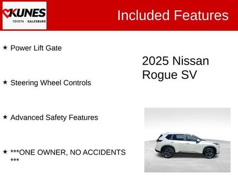 Used 2025 Nissan Rogue SV FWD image 3