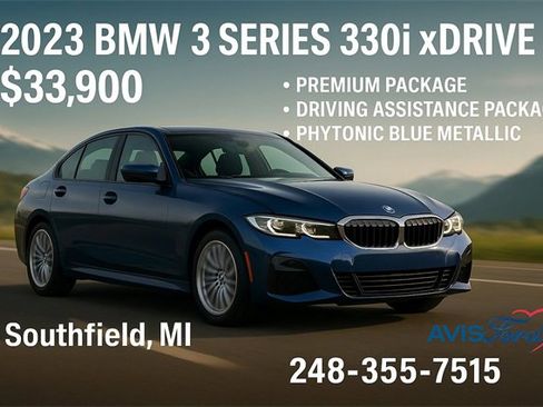Used 2023 BMW 330i xDrive Sedan w/ Premium Package image 1