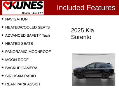 Used 2025 Kia Sorento SX Prestige w/ Olive Brown Leather Package