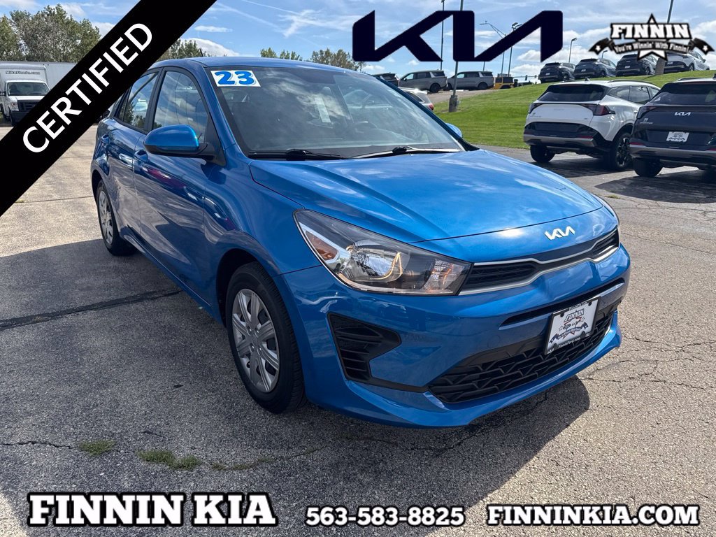 Certified 2023 Kia Rio S FWD image 1