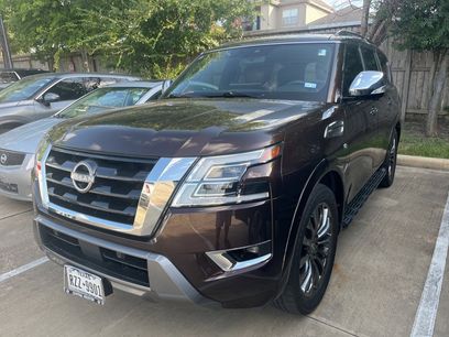 Certified 2021 Nissan Armada Platinum w/ Captain's Chairs Package