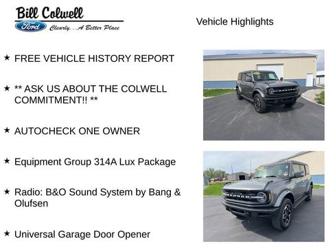 Used 2023 Ford Bronco Outer Banks AWD/4WD image 11