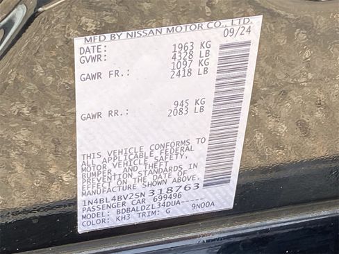 Certified 2025 Nissan Altima 2.5 S image 34