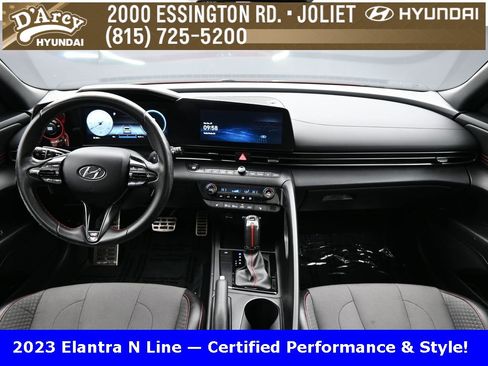 Certified 2023 Hyundai Elantra N Line w/ Preferred Accessory Package image 12