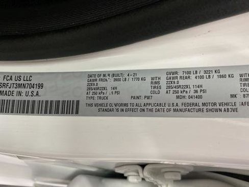 Used 2021 RAM 1500 Laramie AWD/4WD image 29