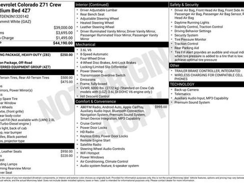 Certified 2022 Chevrolet Colorado Z71 AWD/4WD image 4