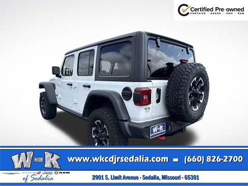 Certified 2025 Jeep Wrangler Unlimited Rubicon AWD/4WD image 10