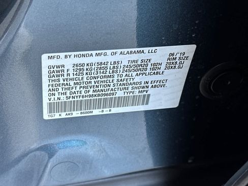 Used 2019 Honda Pilot Touring image 37