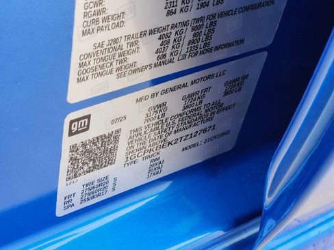 New 2026 Chevrolet Silverado 1500 Custom AWD/4WD image 23