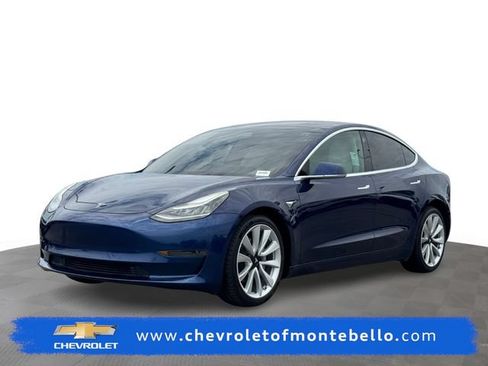 Used 2018 Tesla Model 3 Long Range AWD/4WD image 1
