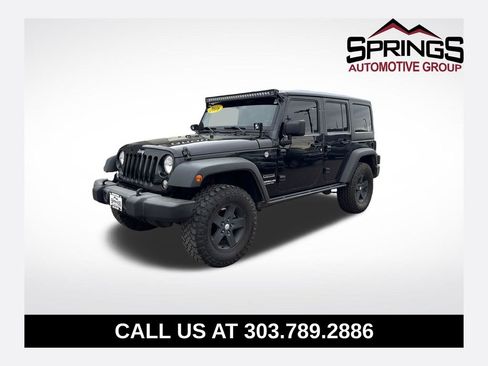 Used 2016 Jeep Wrangler Unlimited Sport w/ Quick Order Package 24S image 1