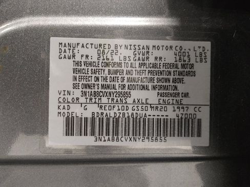 Used 2022 Nissan Sentra SV w/ Trunk Package FWD image 33