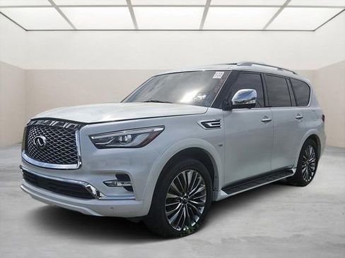 Used 2019 INFINITI QX80 Luxe w/ 22" Wheel Package AWD/4WD image 1