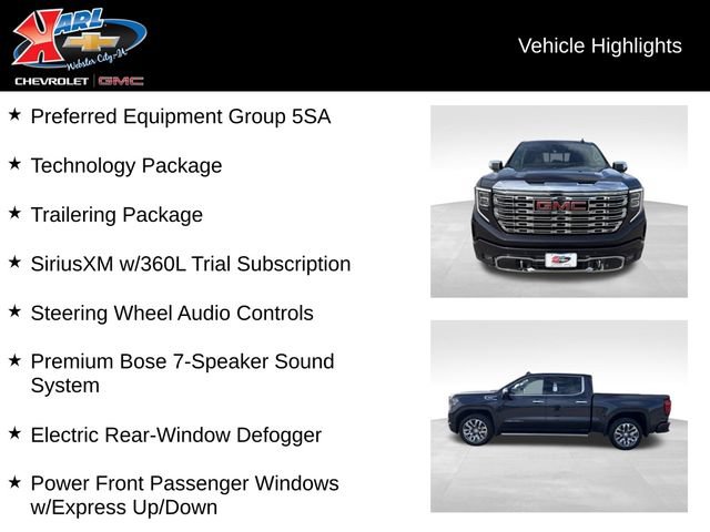 Certified 2025 GMC Sierra 1500 Denali w/ Denali Reserve Package AWD/4WD image 3