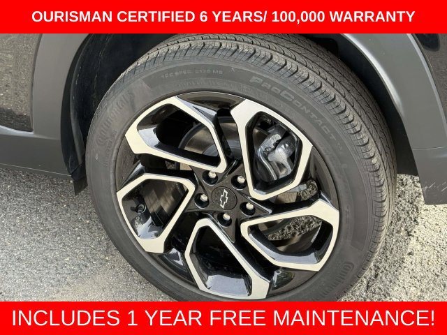 Used 2024 Chevrolet Trax RS w/ Sunroof Package FWD image 9