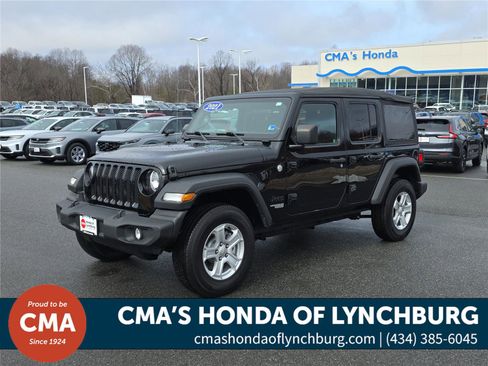 Used 2021 Jeep Wrangler Unlimited Sport image 1