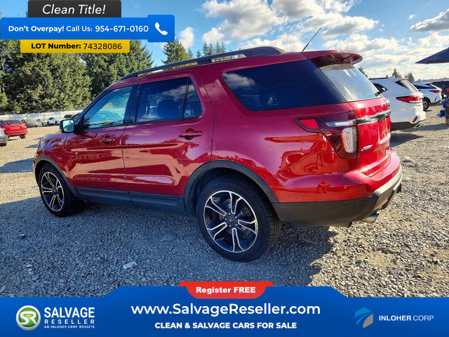 Used 2015 Ford Explorer Sport w/ Equipment Group 401A AWD/4WD image 3