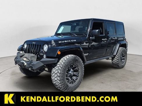 Used 2017 Jeep Wrangler Unlimited Rubicon w/ Connectivity Group AWD/4WD image 1