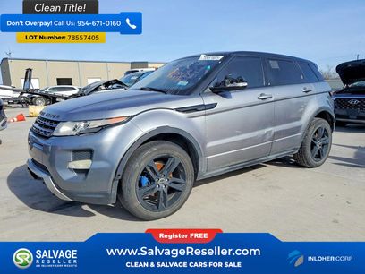 Used 2012 Land Rover Range Rover Evoque Dynamic