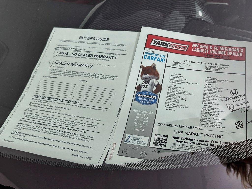 Used 2018 Honda Civic Type R image 13