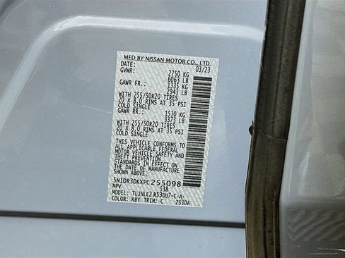 Used 2023 Nissan Pathfinder Platinum AWD/4WD image 36