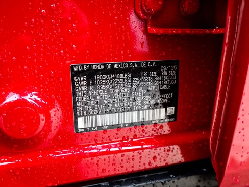 Certified 2026 Honda HR-V Sport image 33